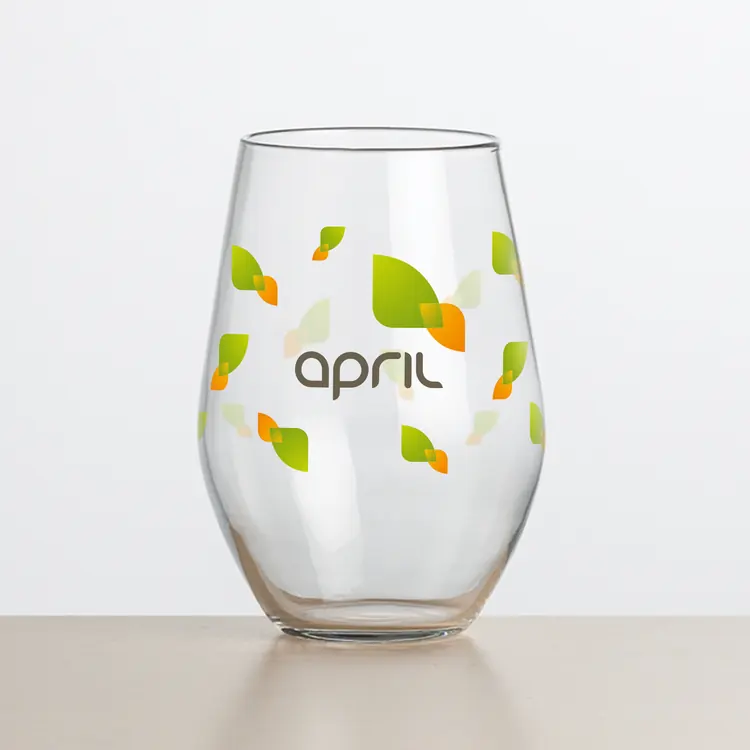 Vale Stemless Wine Glass 11.5 oz - Multicolor