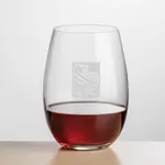 Zacata Stemless Wine Glass 19 oz - Deep Etch