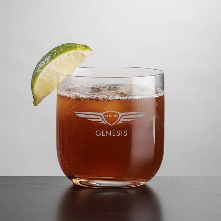 Belmont 11 oz Whisky Glass - Deep Etch