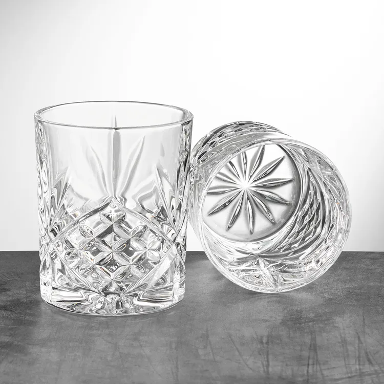Brinkley 11 oz Whisky Glass - Deep Etch #2