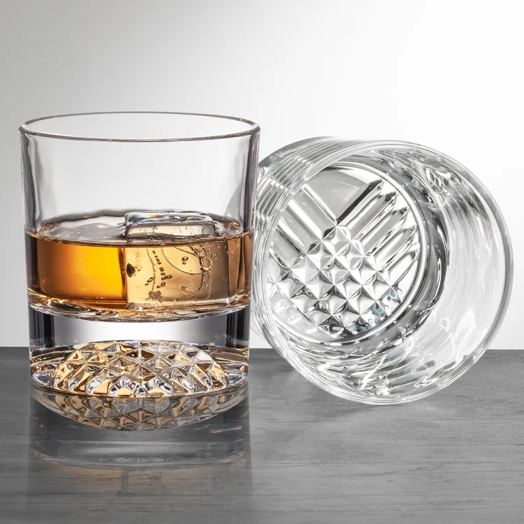 Buxton 10 oz Whisky Glass - Deep Etch #2