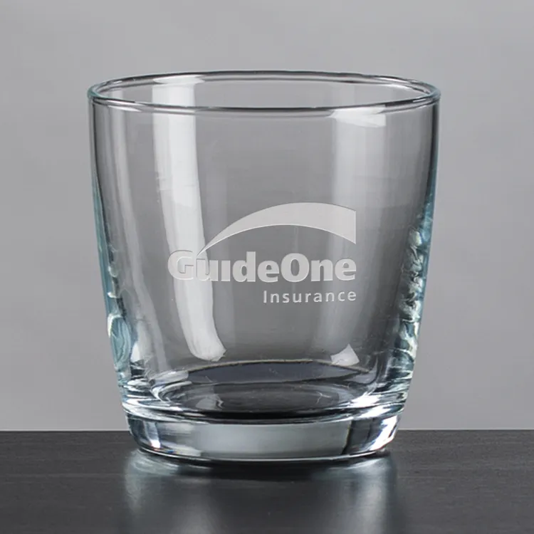 Carberry 10.5 oz Whisky Glass - Deep Etch