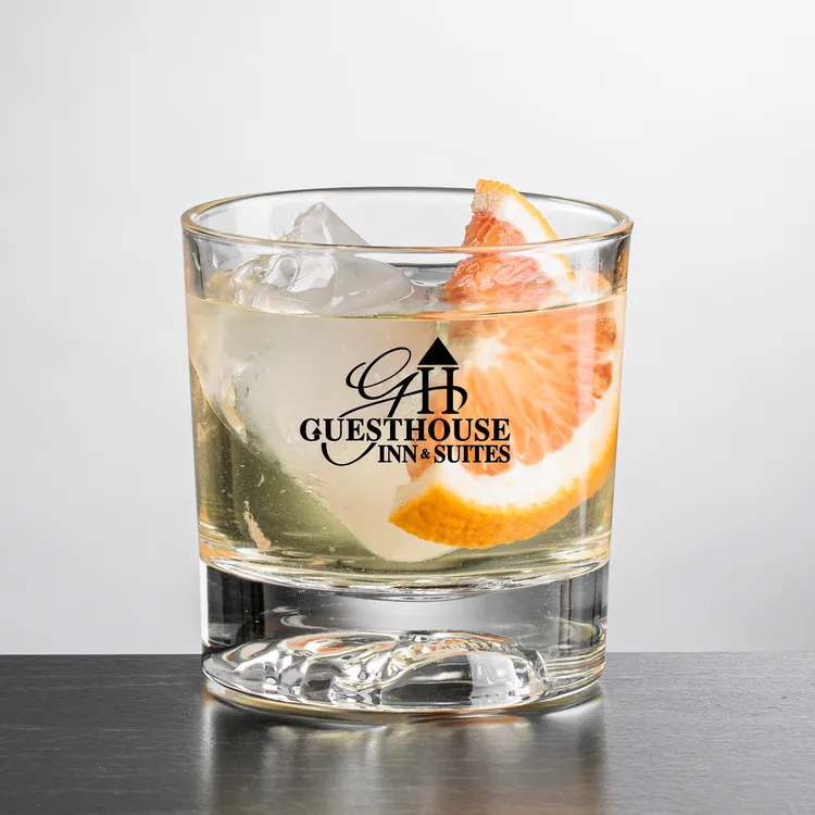 Delrina Skull 10 oz Whisky Glass - Imprinted