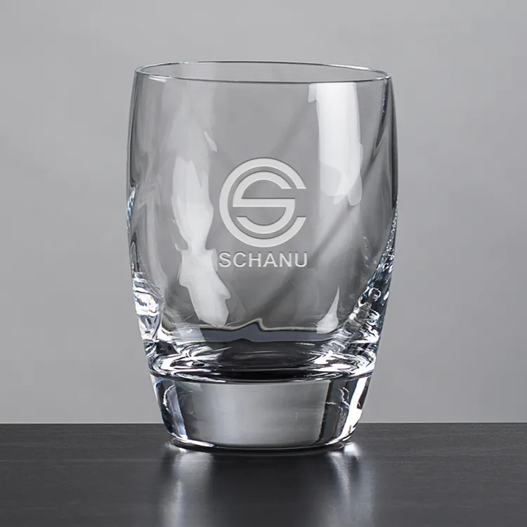 Hodgkin 12 oz Whisky Glass - Deep Etch