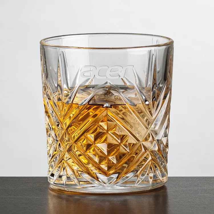 Milford 11 oz Whisky Glass - Deep Etch #2