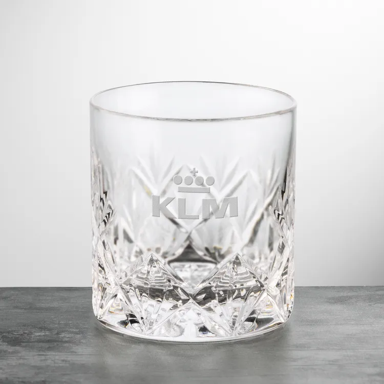 Park Lane 10 oz Whisky Glass - Deep Etch #2