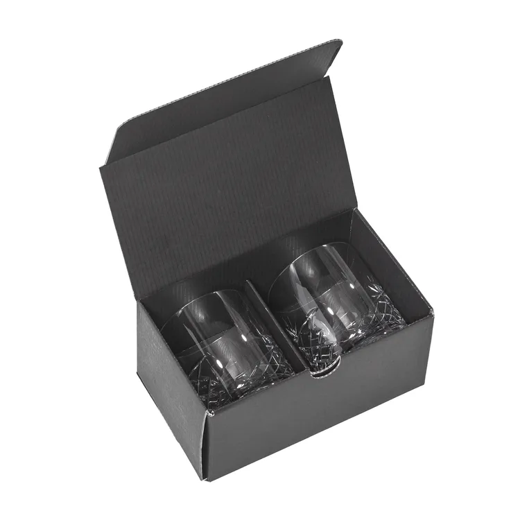 Park Lane 10 oz Whisky Glass - Deep Etch #4