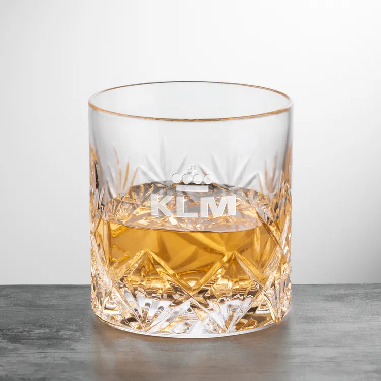 Park Lane 10 oz Whisky Glass - Deep Etch