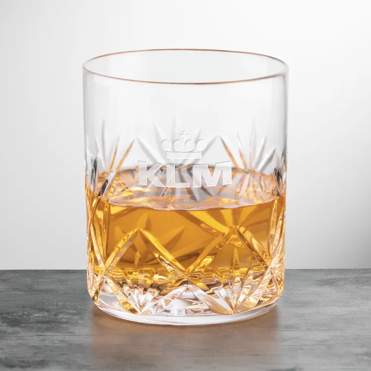 Park Lane 14 oz Whisky Glass - Deep Etch