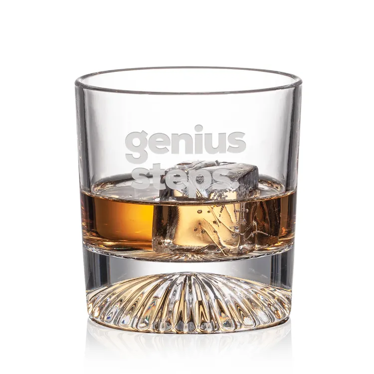 Romford 10 oz Whisky Glass - Deep Etch