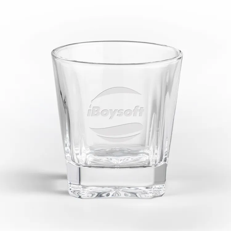 Santana 10.5 oz Whisky Glass - Deep Etch
