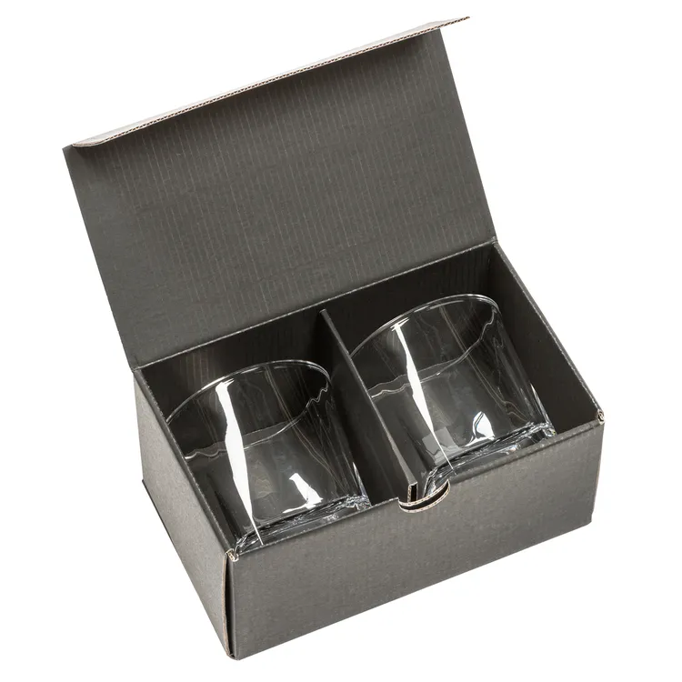 Santana 10.5 oz Whisky Glass with Silver Rim - Imprinted #5