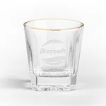 Verre à whisky Santana 10.5 oz à bord doré - Gravure