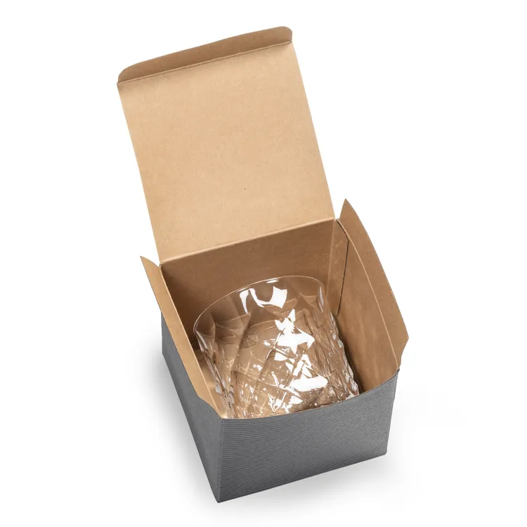 Woodward 10 oz Whisky Glass - Deep Etch #5
