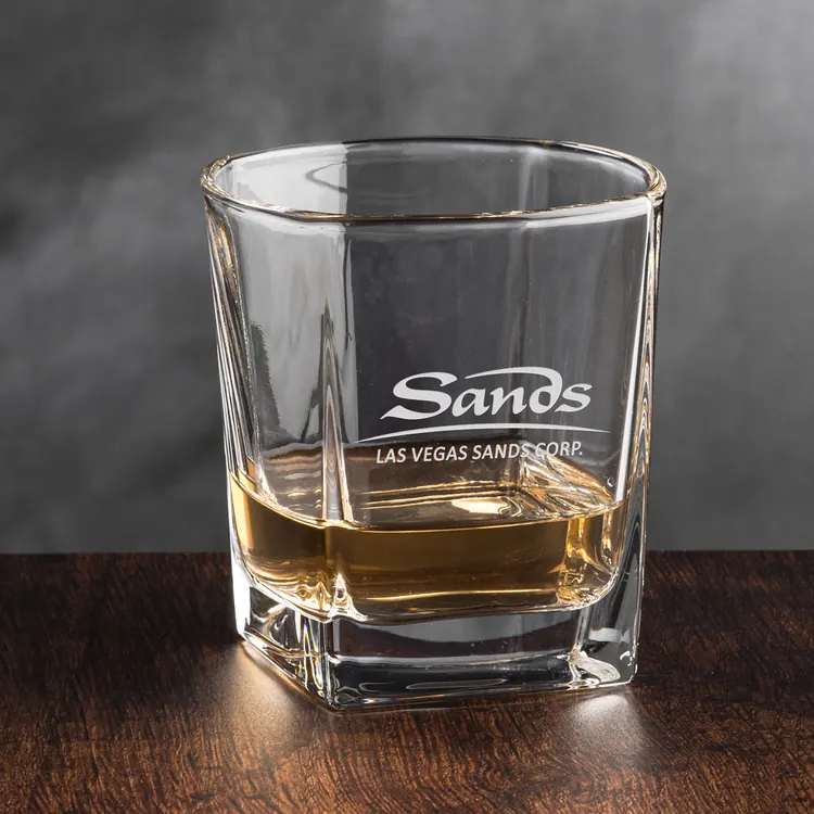 Arcadia Whisky Tasting Glass 9 oz - Deep Etch