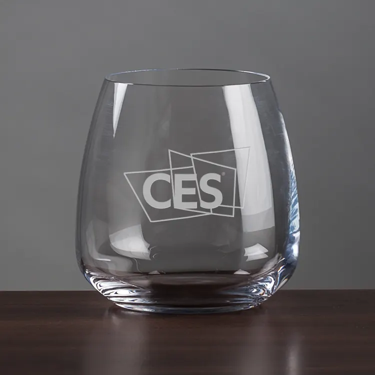 Auldearn Whisky Tasting Glass 13 oz - Deep Etch