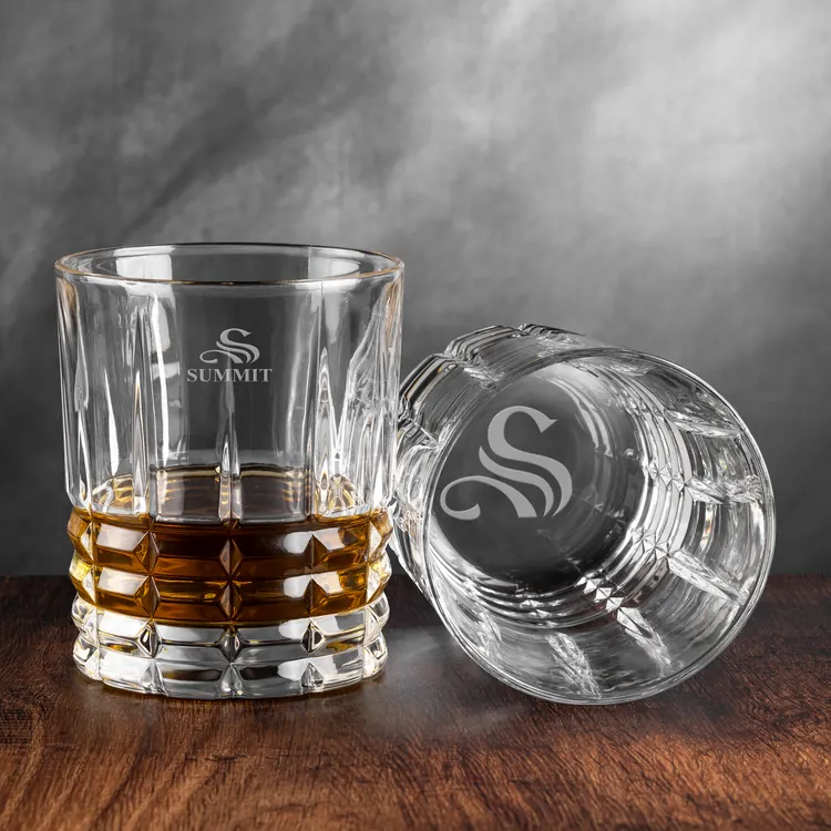 Aulich Whisky Tasting Glass 10.5 oz - Deep Etch