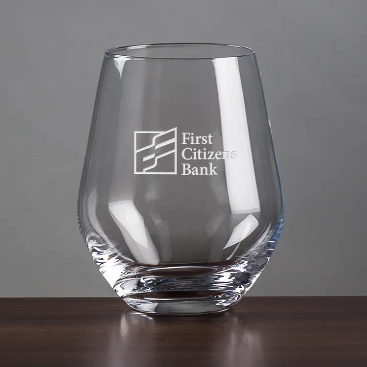 Carnoustie Whisky Tasting Glass 11.5 oz - Deep Etch