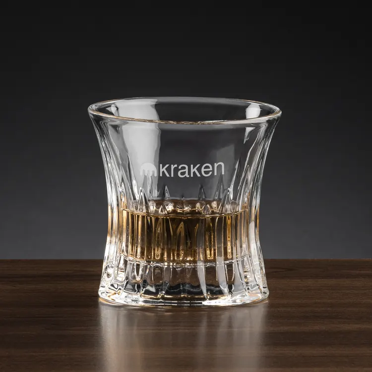 Langstaff Whisky Tasting Glass 9.5 oz - Deep Etch