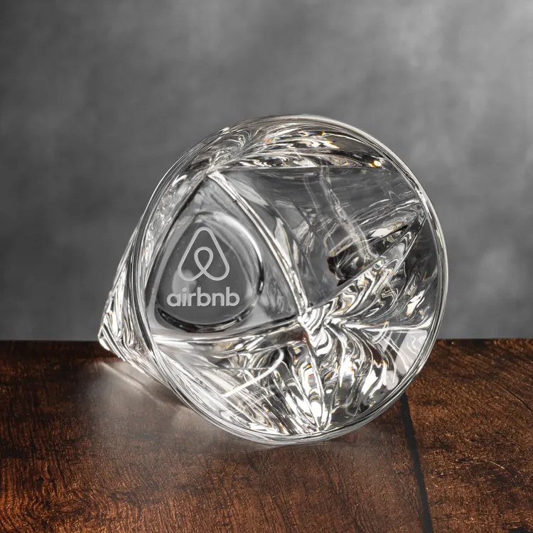 Oakhaven Whisky Tasting Glass 10 oz - Deep Etch #6