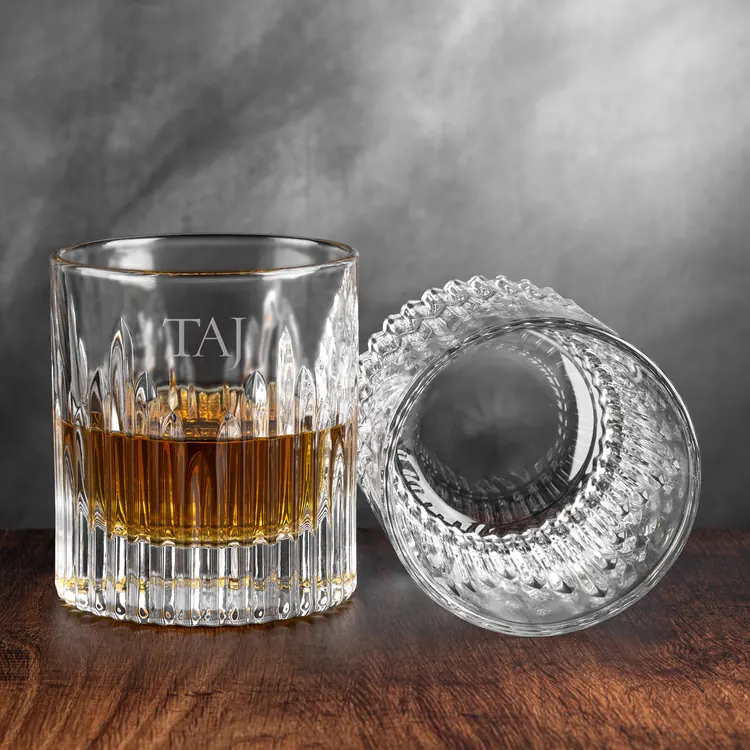 Torlundy Whisky Tasting Glass 8.5 oz - Deep Etch