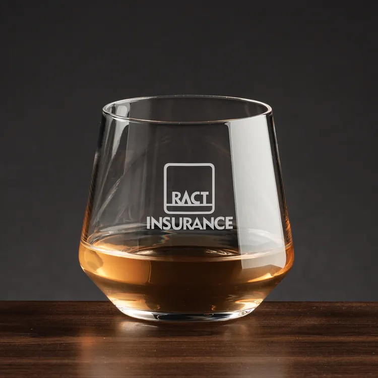 Tucson Whisky Tasting Glass 11 oz - Deep Etch