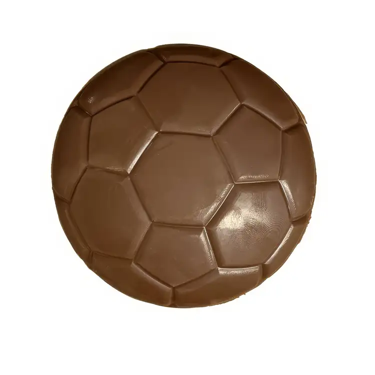 Boîte carrée à fenêtre avec chocolat sur le thème du soccer #2