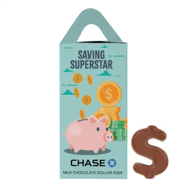 Boîte fourre-tout de chocolats en forme de dollar #2