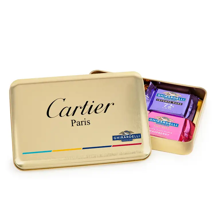 Gift Tin with Ghirardelli Chocolate Squares #3