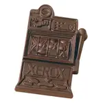 Chocolat moulé en forme de machine à sous
