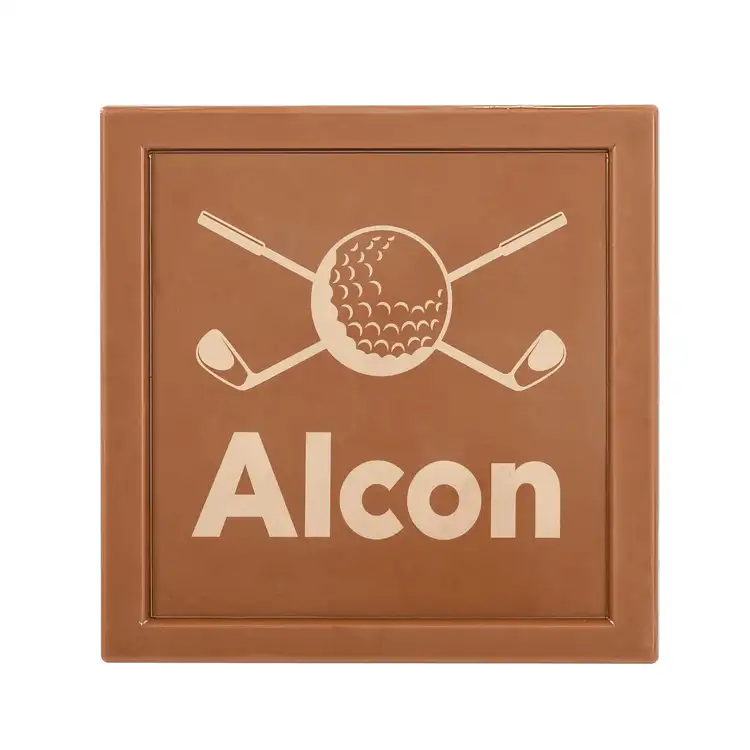 Coffret de deux tablettes de chocolat sur le thème du golf #2