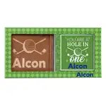 Coffret de deux tablettes de chocolat sur le thème du golf
