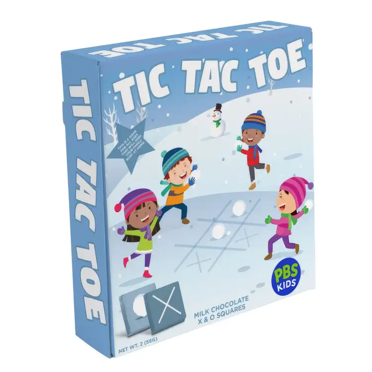 Coffret de jeu tic-tac-toe en chocolat #3