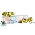 Coffret de quatre cubes de truffes au chocolat