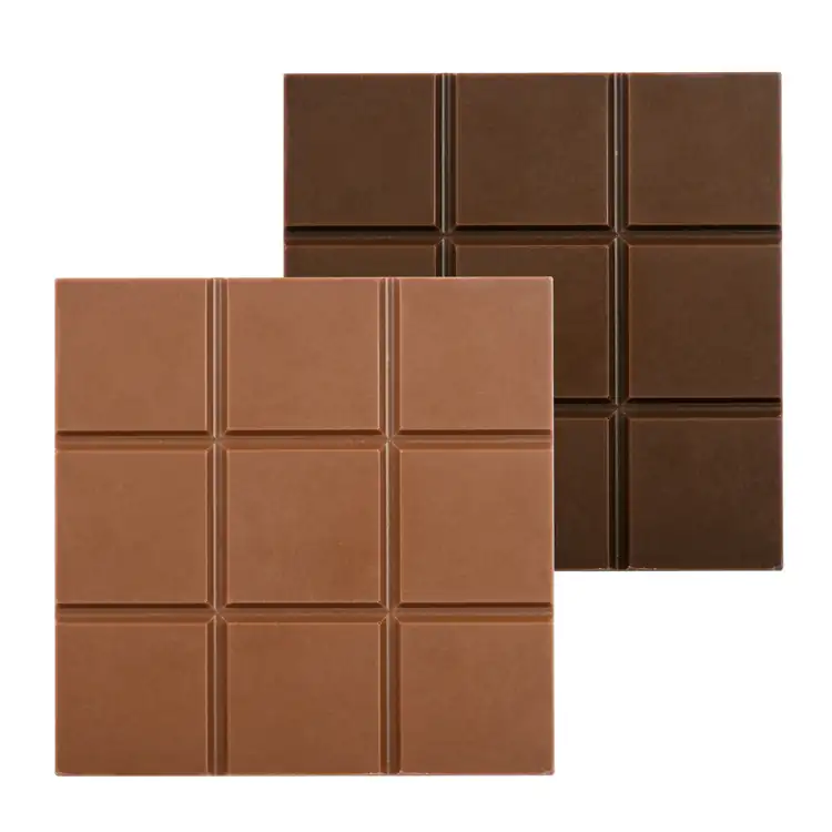 Coffret de trois tablettes carrées de chocolat #3