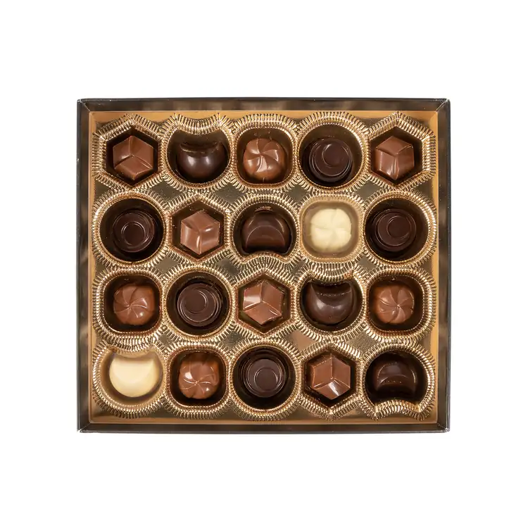 Gourmet Chocolate Truffles with Full Color Lid Gift Box - 20 pc #3
