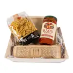 Ensemble Verterra pour soirée italienne avec pâtes et sauce