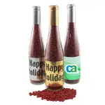 Large 11-inch Glass Gift Bottle with Cinnamon Imperials