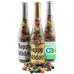 Large 11-inch Glass Gift Bottle with Jelly Belly Jelly Beans