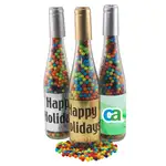 Large 11-inch Glass Gift Bottle with Mini Jawbreakers