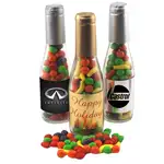 Small 8-inch Glass Gift Bottle with Candy Fruitz