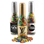Small 8-inch Glass Gift Bottle with Mini Jawbreakers