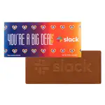 Tablette géante de chocolat moulé de 1 lb en coffret